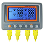 AZ Instruments 4 Channel K Type Thermometer SD Card Data Logger Thermocouple Temperature + 2 Bead Type K-Thermocouple Probe (Main Unit A0188598)